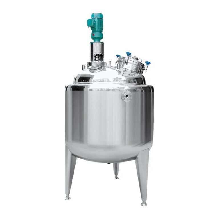 Bồn khuấy inox do TNI thiết kế, chế tạo và cung cấp / Stainless steel mixing tank by TN Industrial