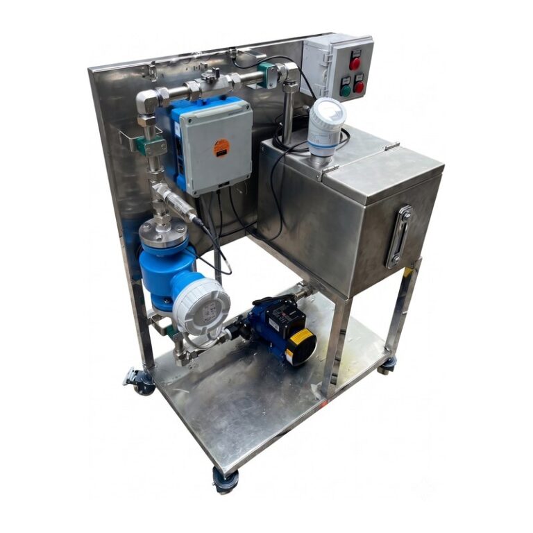Skid demo thiết bị đo lường do TNI thiết kế, chế tạo và cung cấp / Instrumentation demo skid by TN Industrial